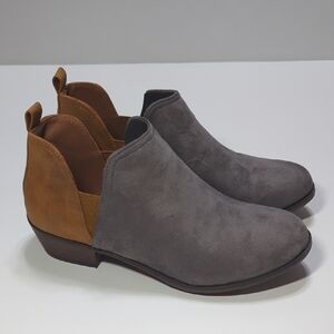 Pierre Dumas Zoey Slip On Ankle Boots Size 10